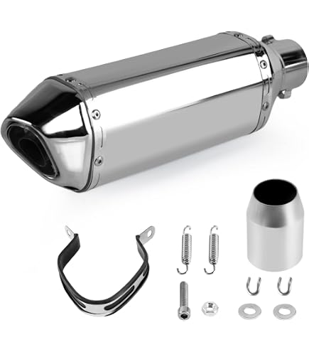 LeoVince Sports Muffler Handmade ZX CR 4488 °C Benelli. Chrome